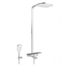 Emotion coloana de cada / dus antracit cu termostat Hansa